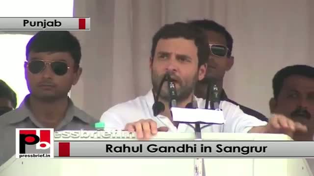 Watch Rahul Gandhi speaks at a Congress Rally in Sangrur, Punjab Video