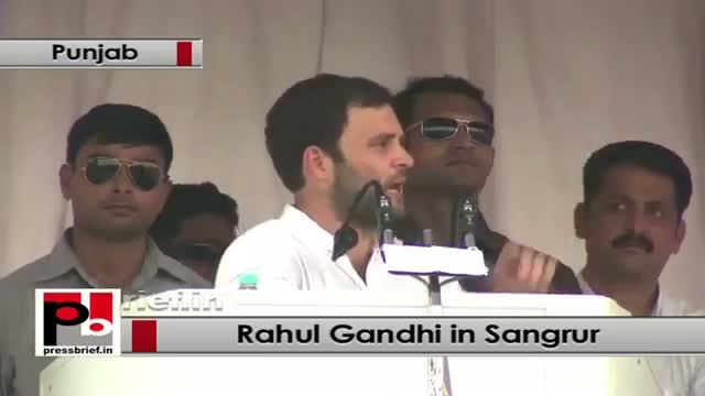 Watch Rahul Gandhi in Punjab talks about Panchayati Raj system Video