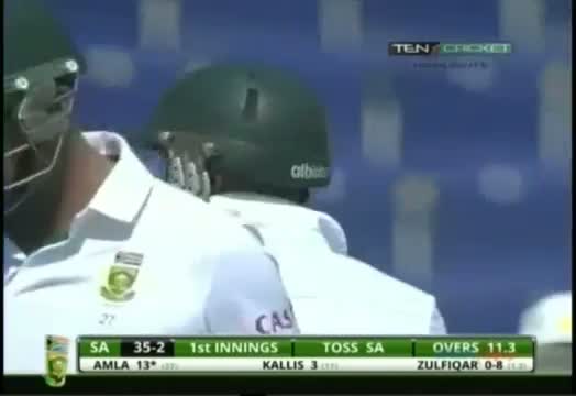 Watch Pakistan vs South Africa 1st Test Day 1 Highlights Morning session - 14 Oct 2013 Video