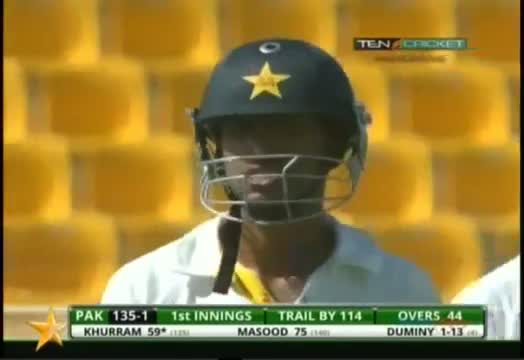 Watch Pakistan vs South Africa First Test Day 2 Pak Openers Batting - 15 Oct 2013 Video