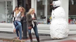 Watch Scary Snowman Prank Halloween Special 2013 Video