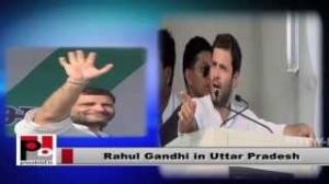 Watch Rahul Gandhi launches Congress campaign in Uttar Pradesh Video