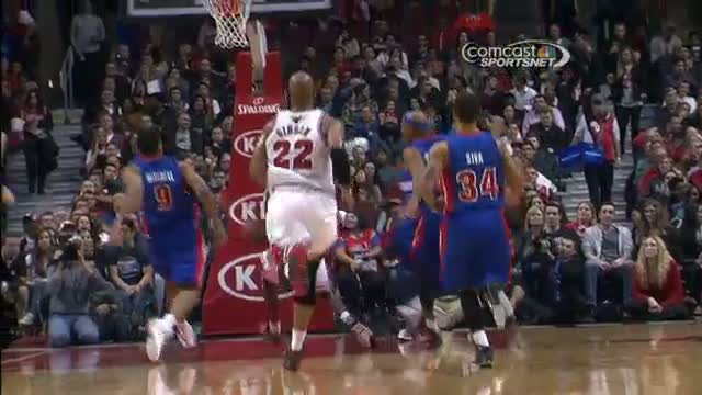 Watch NBA: Tony Mitchell Rises Up for the Swat Video