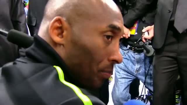 Watch NBA: Kobe Bryant Talks with Reporters in China Video