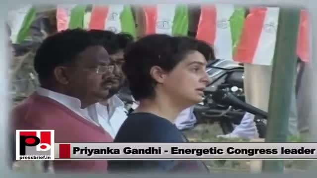 Watch Priyanka Gandhi - a leader who easily strikes chord with common people Video