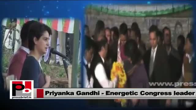 Watch Priyanka Gandhi -- an ambassador of Congress-led UPA Government at the Centre Video