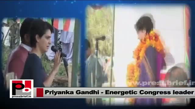 Watch Priyanka Gandhi's focus - welfare and upliftment of common people Video
