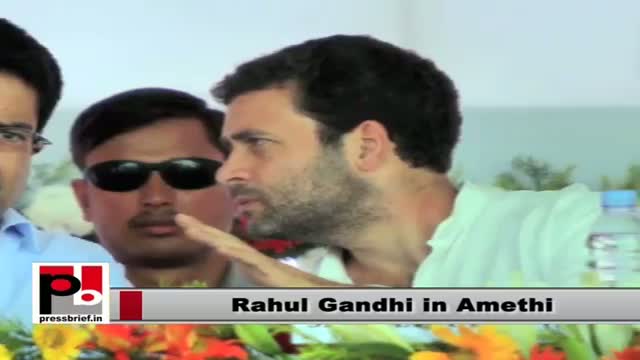 Watch Rahul Gandhi in Amethi to launch mega food park Video