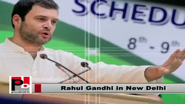 Watch Rahul Gandhi attends Dalit meet in Delhi Video