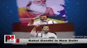 Watch Rahul Gandhi addresses Dalit rally in Delhi Video