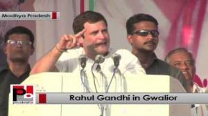 Watch Rahul Gandhi in Gwalior speaks at a huge Congress rally Video