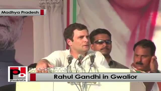 Watch Rahul Gandhi in Gwalior: More youth and women must join politics to cleanse the system Video