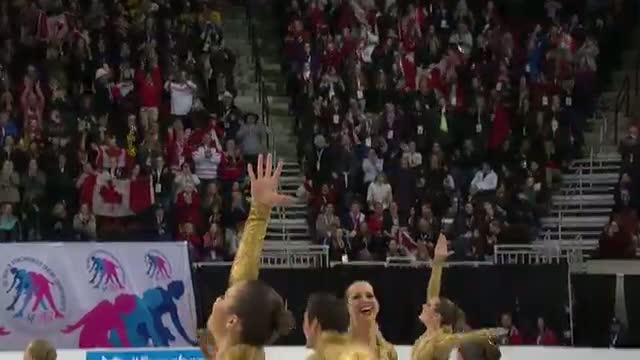 Watch 2013 ISU World Synchronized Skating Championships Free Skate Highlights Video