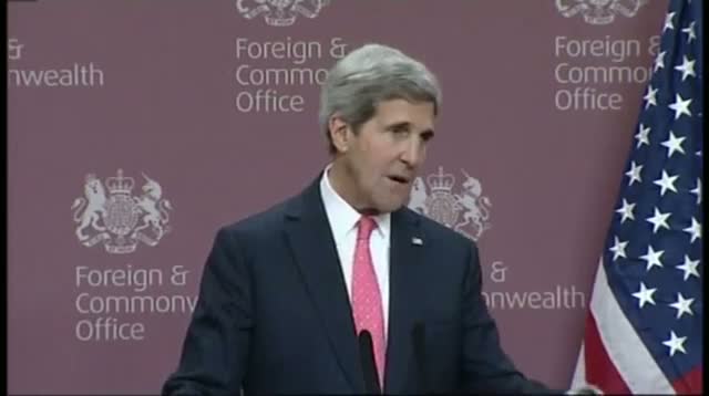 Watch Kerry: Syrian Opposition Weighing Talks Video
