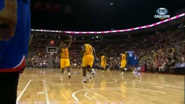 Watch NBA: Kyrie Irving's Insane Handle leads to the Anthony Bennett Dunk Video