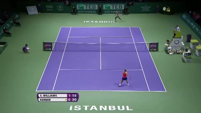 Watch Serena Williams 2013 TEB BNP Paribas WTA Championships - Istanbul Hot Shot Day 1 Video