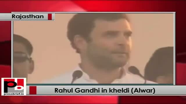 Watch Rahul Gandhi tells in Alwar (Rajasthan): Congress manifesto to incorporate people's opinion Part 01 Video