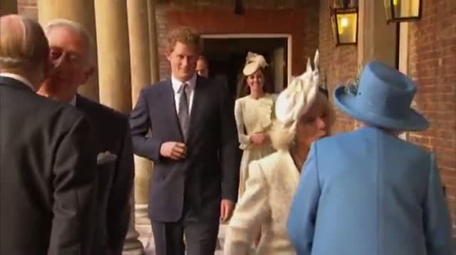 Watch U.K. Royal Christening Arrivals Video