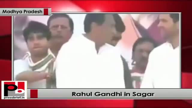Watch Rahul Gandhi in Sagar (Madhya Pradesh) Video