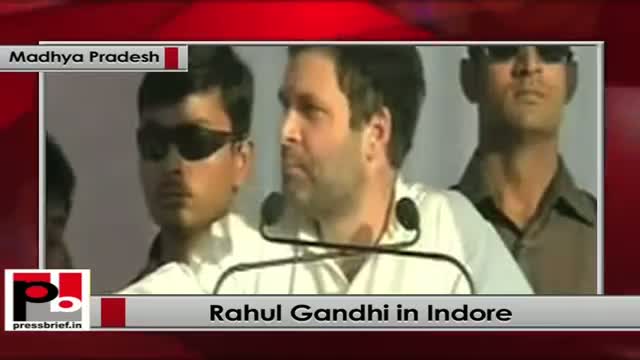 Watch Rahul Gandhi Speaks at Congress rally in Indore (Madhya Pradesh) Video