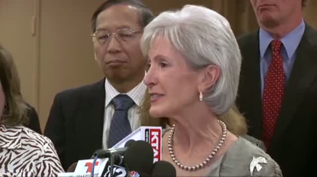 Watch Sebelius: Progress Being Made on Health Site Video