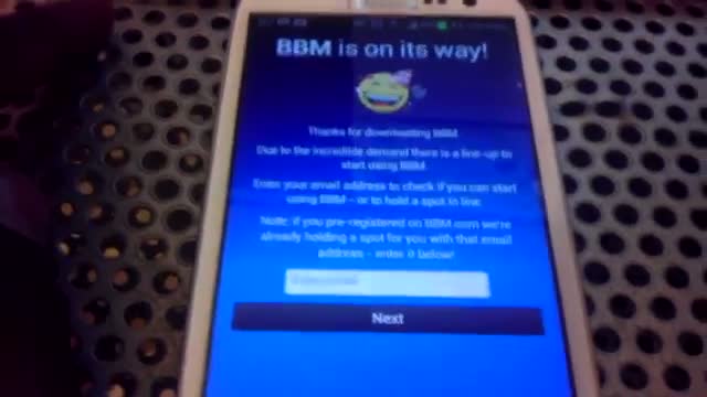 Watch HOW TO GET BLACKBERRY MESSENGER ON ANDROID and iOS - Official BBM RELEASE Video