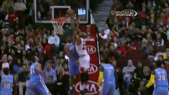 Watch NBA: Taj Gibson POSTERIZES Andre Miller Video