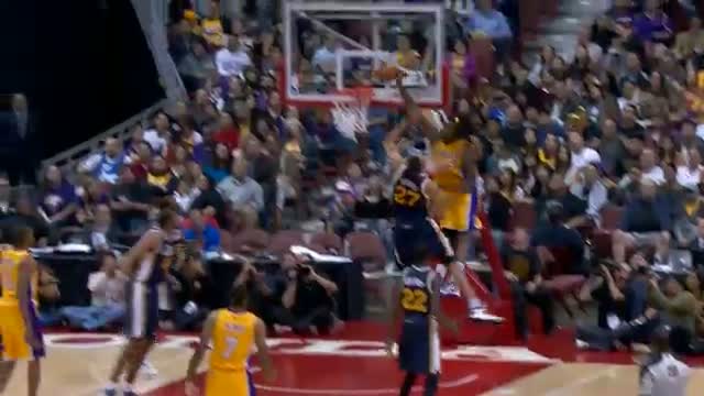 Watch NBA: Jordan Hill With the FACIAL on Gobert Video