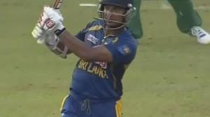 Watch Kumar Sangakkara 169(137) HQ Sri Lanka v South Africa 1st ODI at Colombo 2013 Video