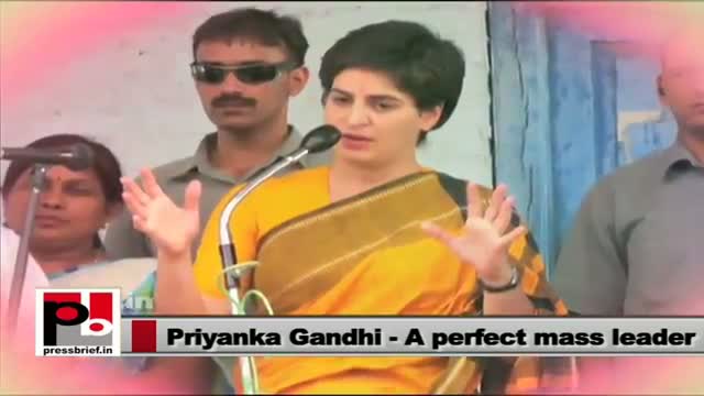 Watch Priyanka Gandhi on a two-day visit to Raebareli Video
