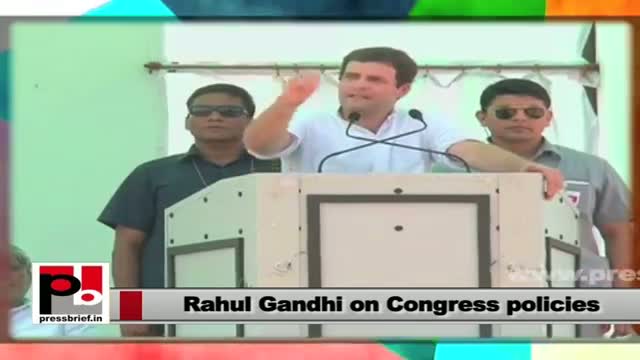 Watch Rahul Gandhi: Congress wants development alongwith the empowerment of the downtrodden Video