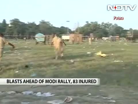 Watch 5 killed, 83 injured in Patna blasts before Modi's rally Video
