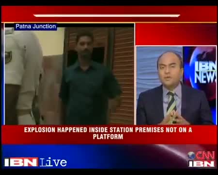Watch Patna: One killed in crude bomb explosion ahead of Modi's Hunkar rally Video