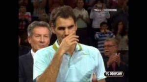 Watch Roger Federer Gets Overwhelming Standing Ovation Basel 2013 Video