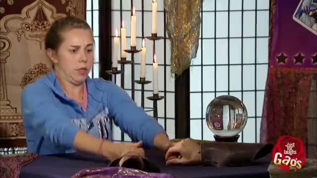 Watch Just For Laughs Gags - Spooky Paranormal Fortune Teller Video