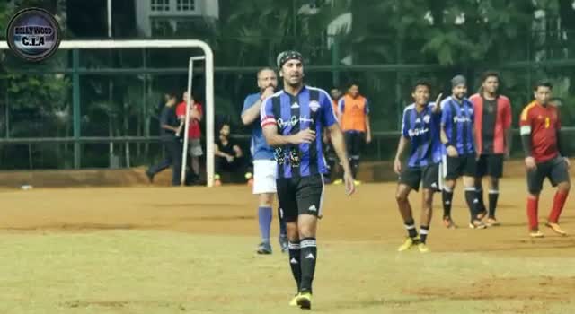 Watch Ranbir Kapoor & Abhishek Bachchan's Friendly Football Match Video
