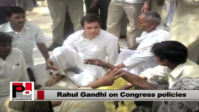 Watch Rahul Gandhi: Congress brought Panchayati Raj to empower rural poor Video