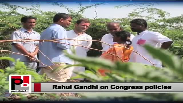 Watch Rahul Gandhi explains Land Acquisition Bill Video