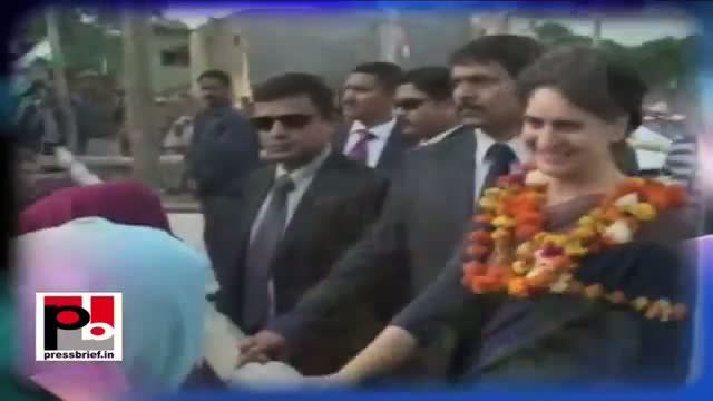 Watch Priyanka Gandhi Vadra in Raebareli to attend 'CONGRESS AAP KE DWAR' programme Video