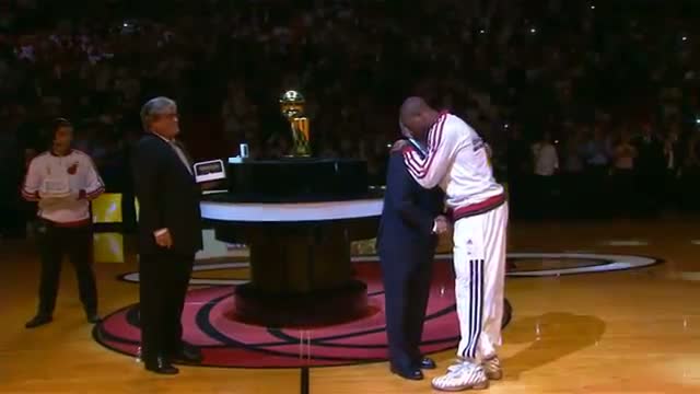 Watch NBA: The Miami Heat Receive Championship Rings Video