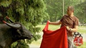 Watch Just for Laughs Gags - Accidental Matador Prank Video