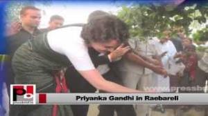 Watch Priyanka Gandhi in Raebreli asks Congressmen to strengthen party's door-to-door programme Video