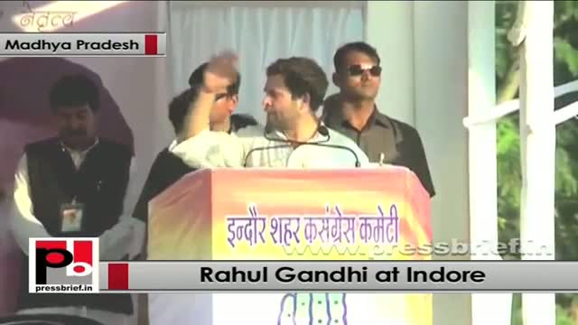 Watch Rahul Gandhi: Indore wants good infrastructure and better connectivity Video