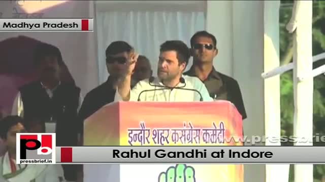 Watch Rahul Gandhi: Only Congress can make Indore the commercial capital of MP Video