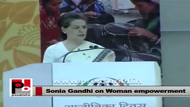 Watch Sonia Gandhi -- a progressive leader always stressed for women empowerment Video