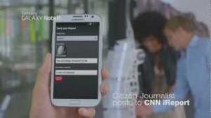 Watch Samsung GALAXY Note II CNN iReport Commercial Video