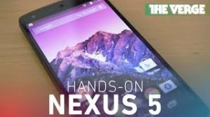 Watch Nexus 5 hands-on Video