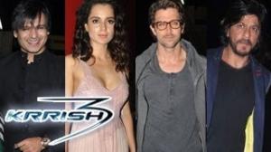 Watch Bollywood Stars @ Krrish 3 Grand Movie Premiere Video