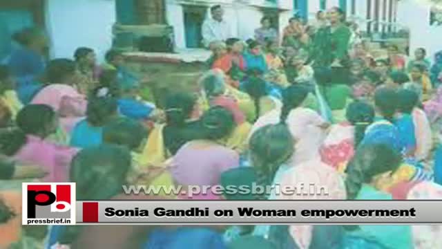 Watch Sonia Gandhi - champion of women empowerment Video