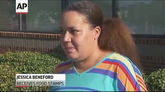 Watch Food Stamp Benefits Drop on Friday Video
